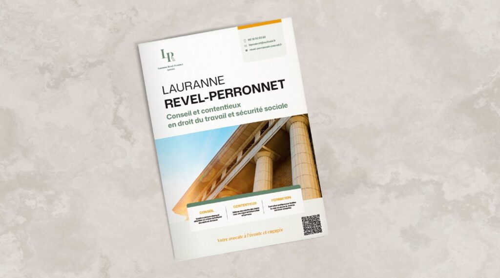 Plaquette Lauranne Revel-Perronnet : Lauranne Revel-Perronnet, avocate