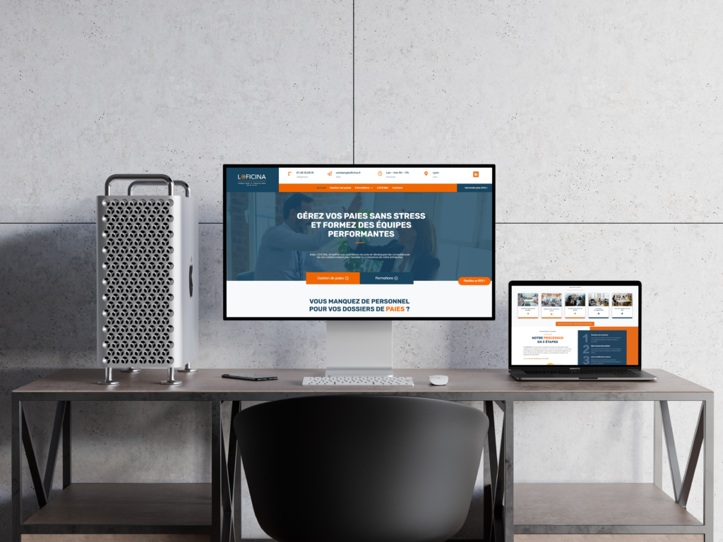 Site internet LOFICINA : LOFICINA